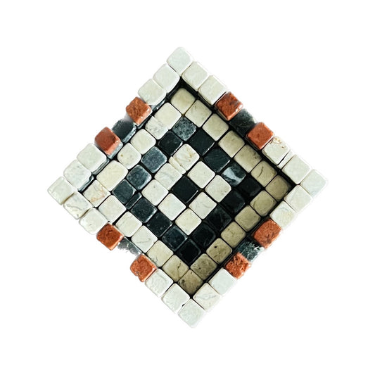 Mosaic Stone Ash Tray - Mosaic By Qureshi's