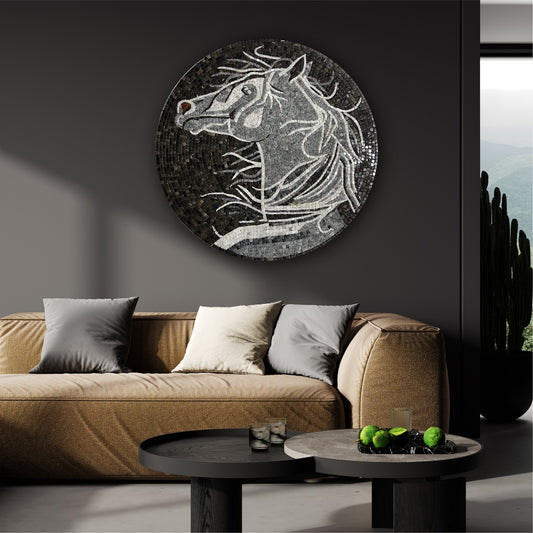 SIGNATURE ANDALUSIAN HORSE - Mosaic By Qureshi's