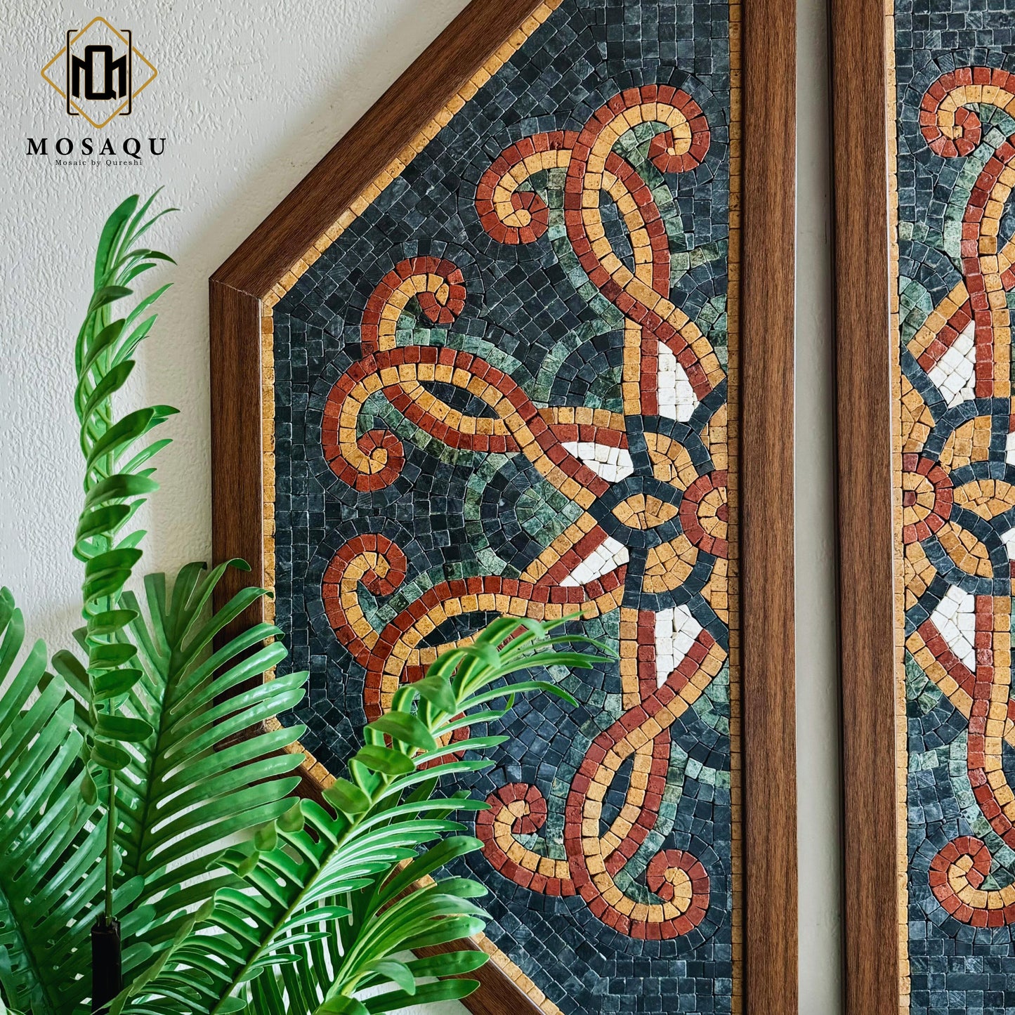 Arabesque Harmony Duo – Premium Wall Decor