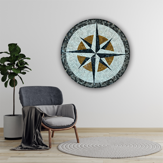 COMPASS ART - Mosaic By Qureshi's