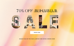 Biggest Muharram Sale is Here!