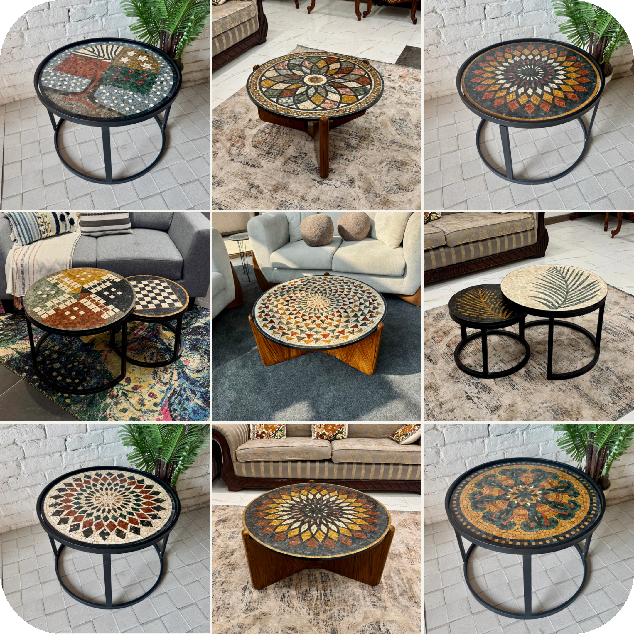 Handcrafted Center Tables