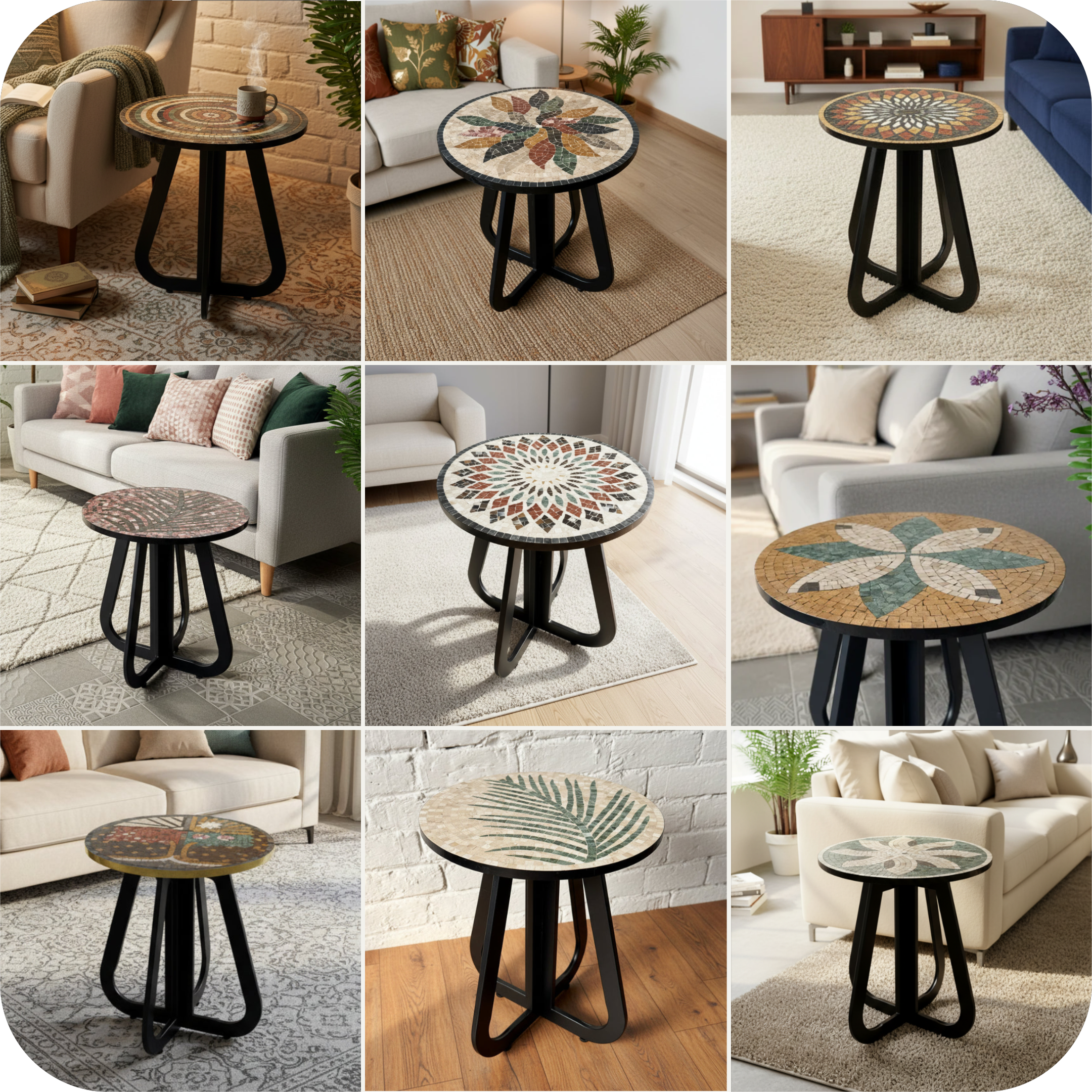 Luxury Mosaic Coffee Tables