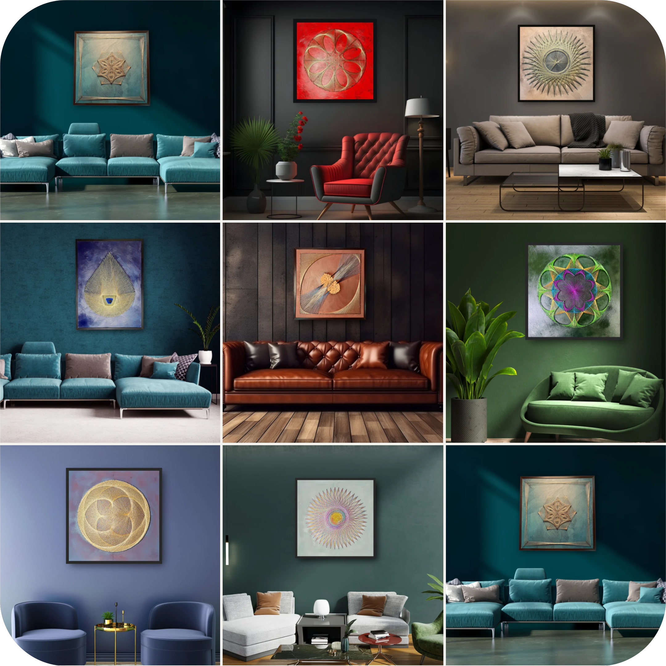 String Nail Art Collection