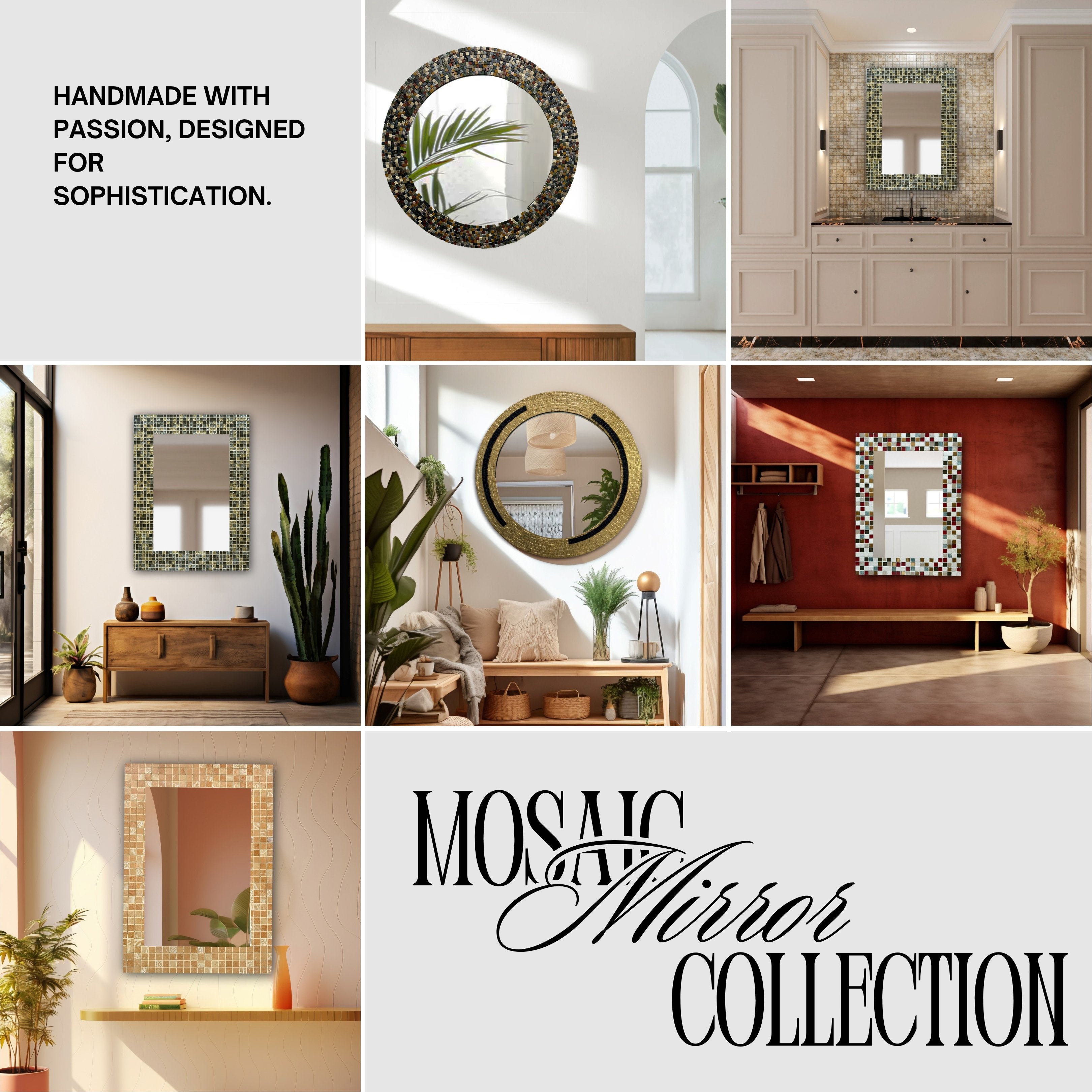 Mosaic Mirror Masterpieces