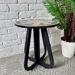 Celestial Petal Mosaic Coffee Table