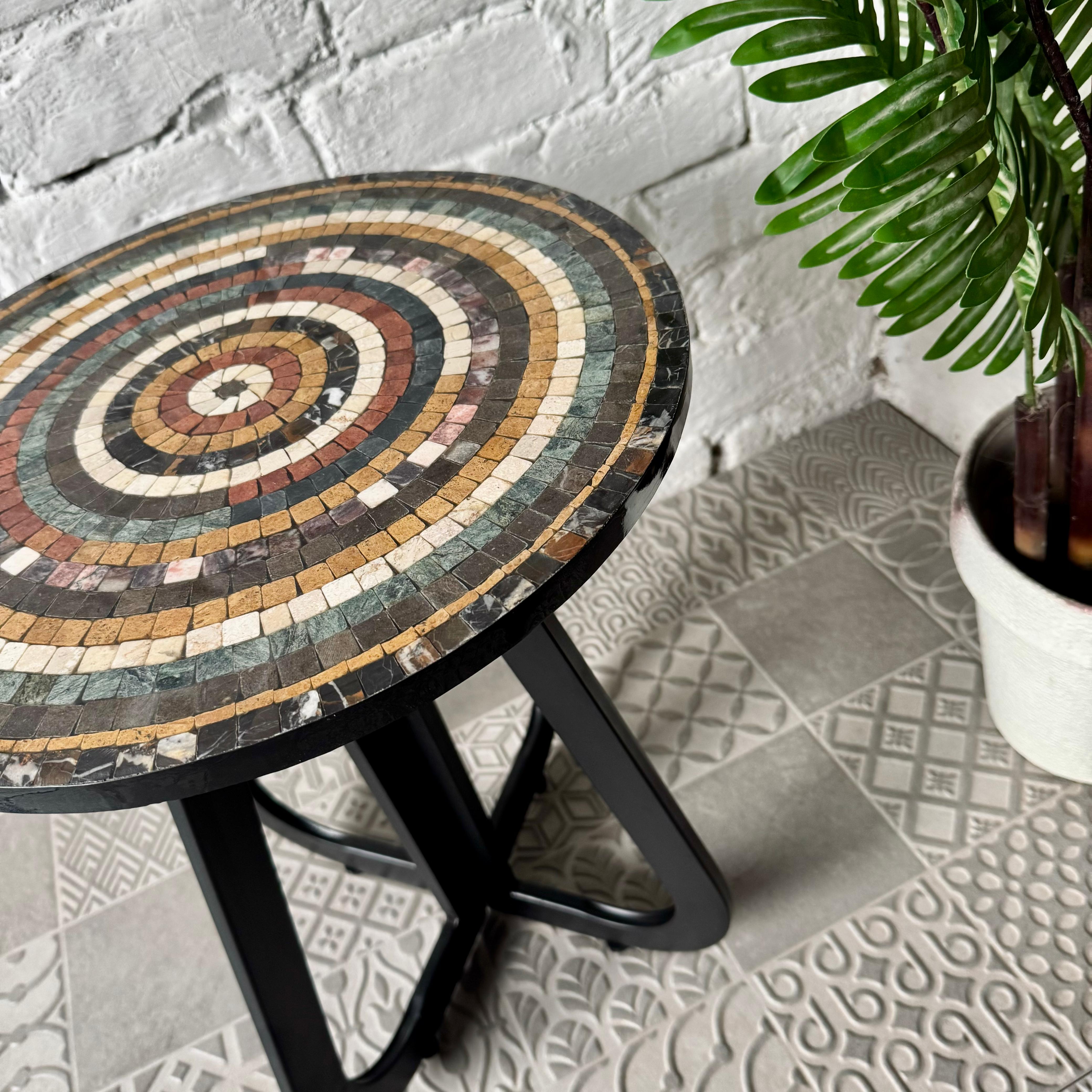 Colourful Aim Stones Design Coffee Table