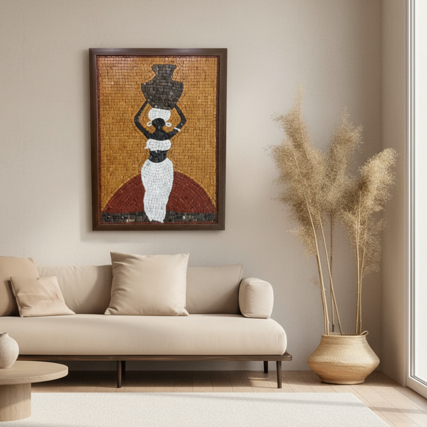AFRICAN ART with a Quirky Twist