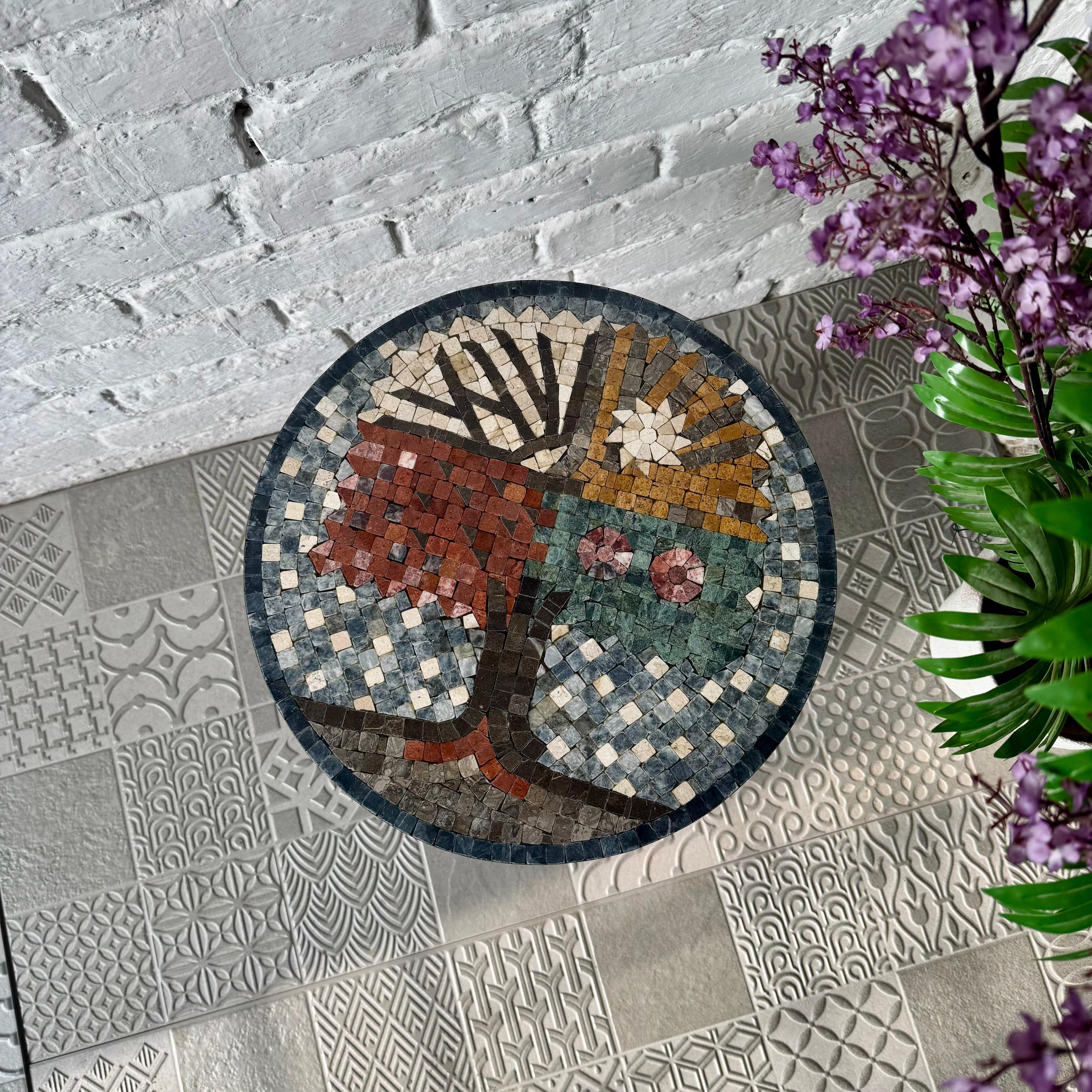 Tree Of Life Design Coffee Table