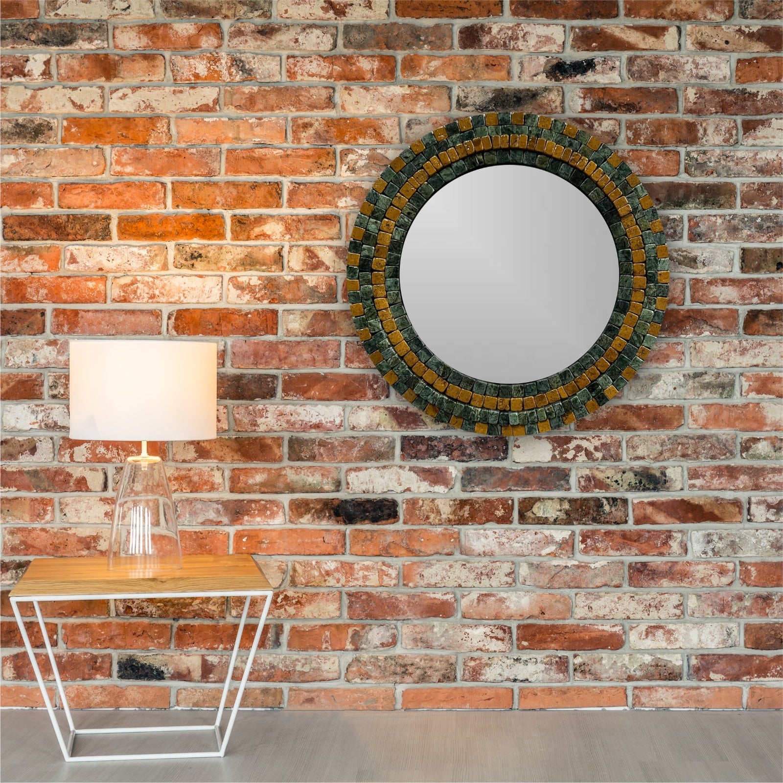 MIRROR MOSAIC | Basil Gold - Mosaic By Qureshi's