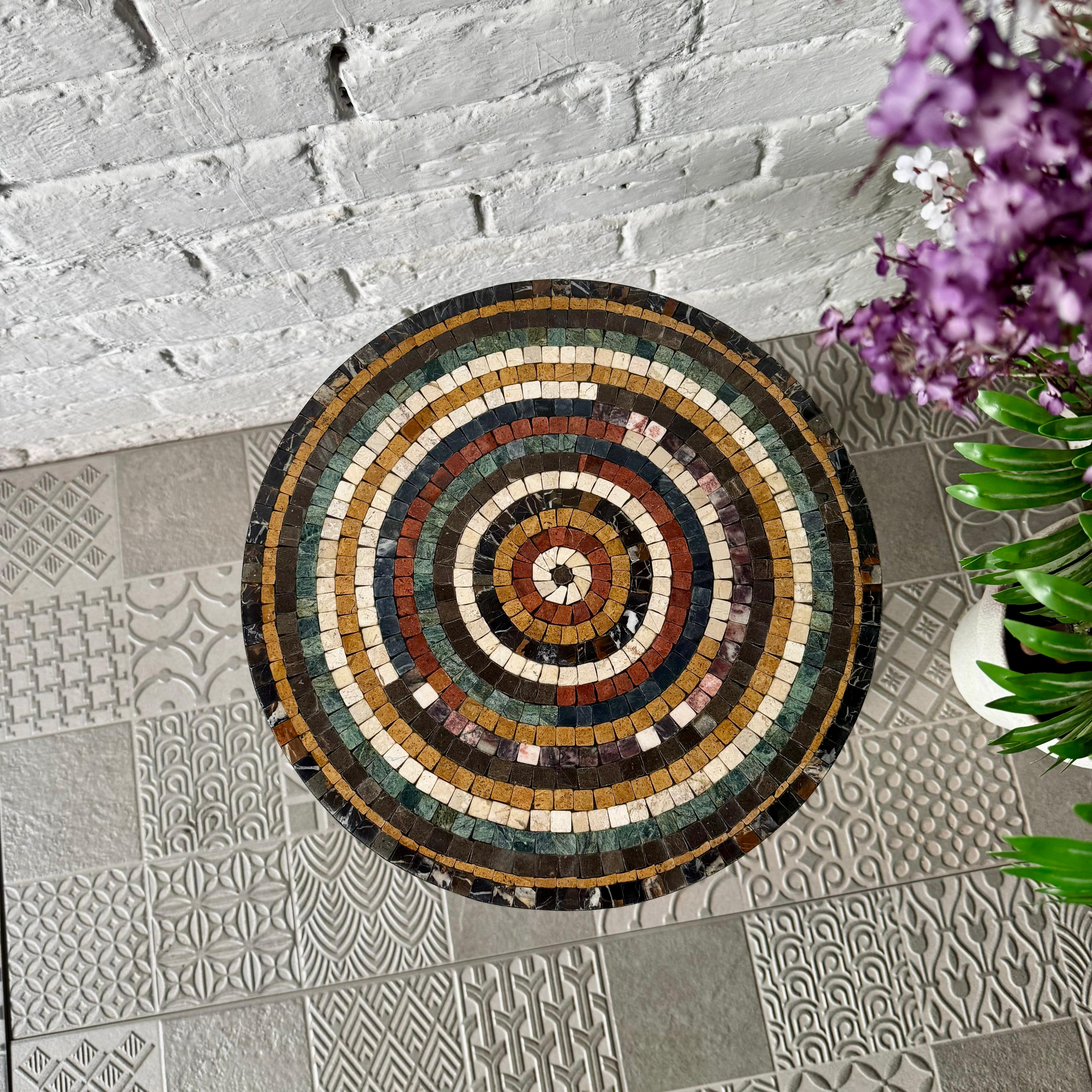 Colourful Aim Stones Design Coffee Table