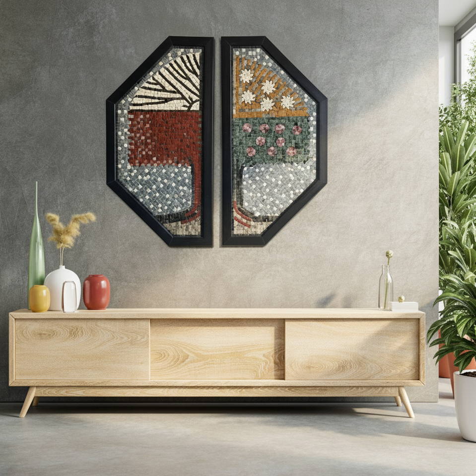 Stone Wall Signature Frame - Tree of Life for Western Interiors