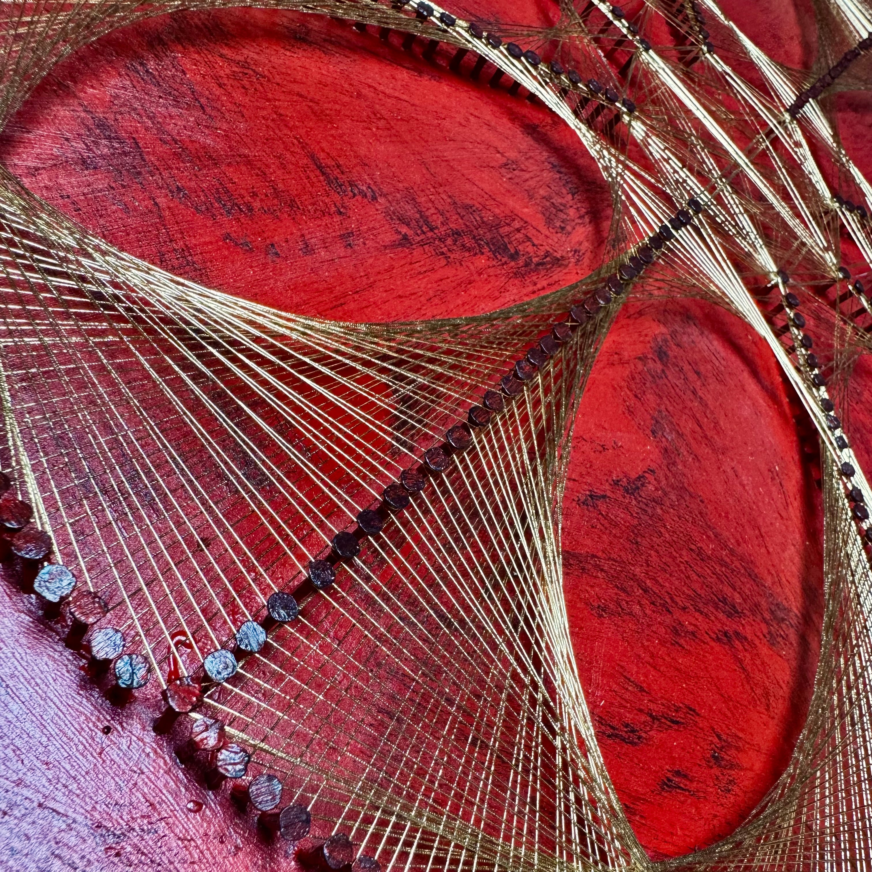 RED SPIDER- IDEAL FOR COUNTRY AND ANTIQUE HOME DECOR