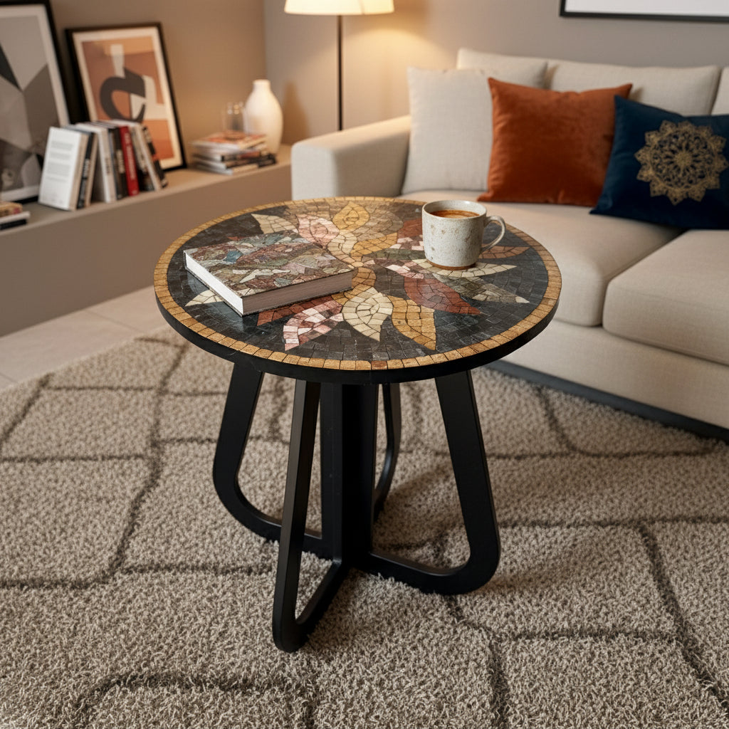 Discover Exquisite Mosaic Art: Handmade Hangings & Stone Coffee Tables