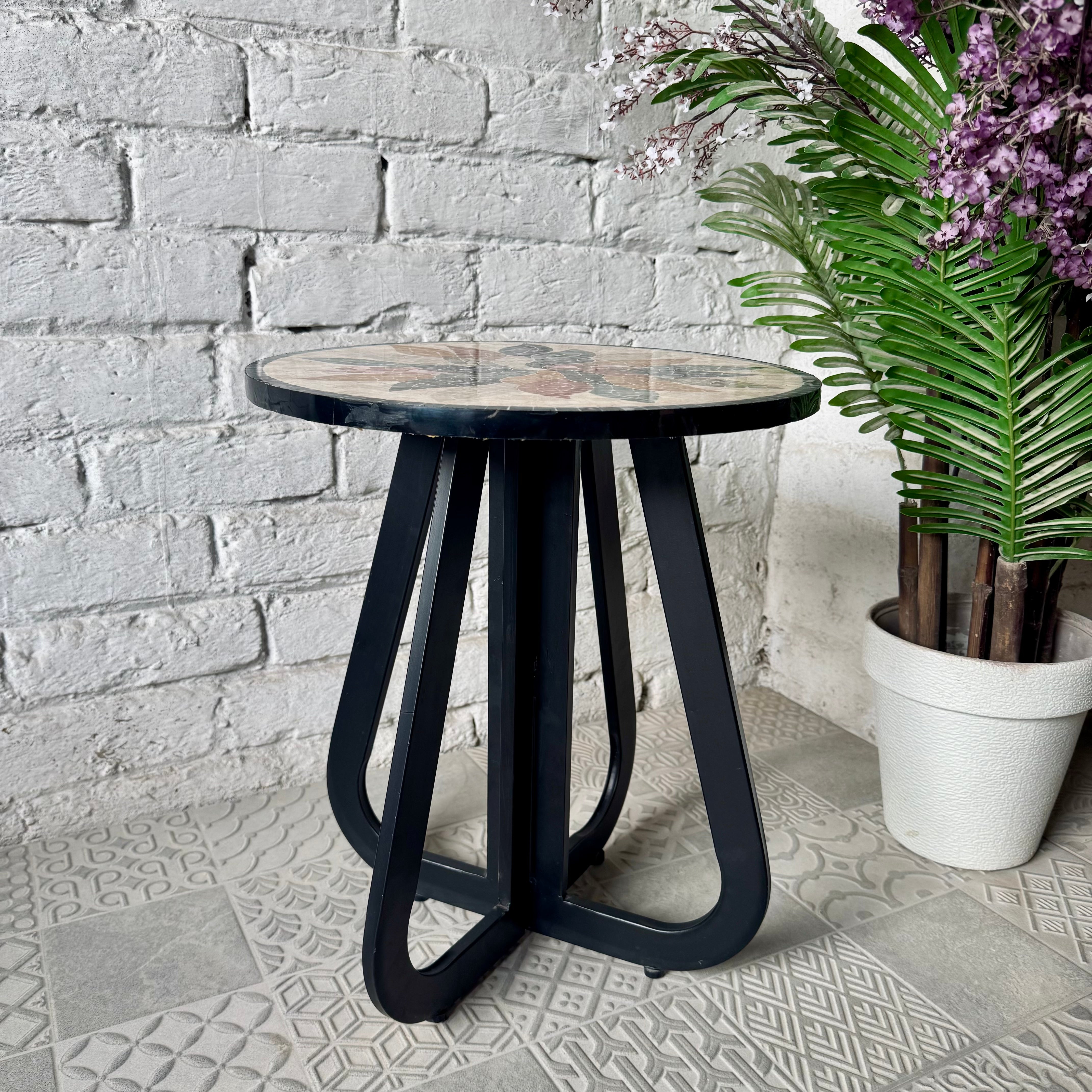 Floral Harmony Mosaic Coffee Table