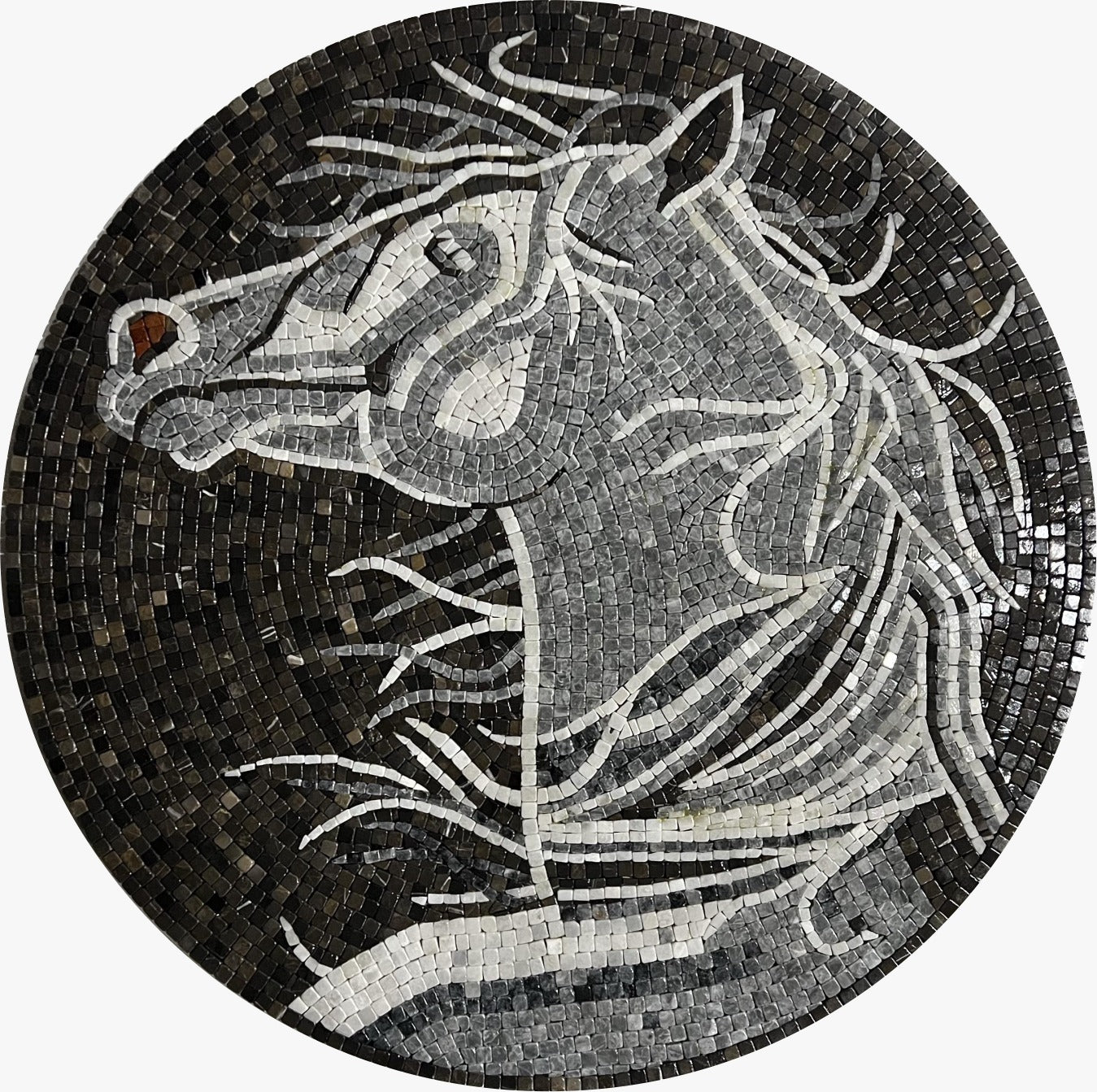 SIGNATURE ANDALUSIAN HORSE - Mosaic By Qureshi's