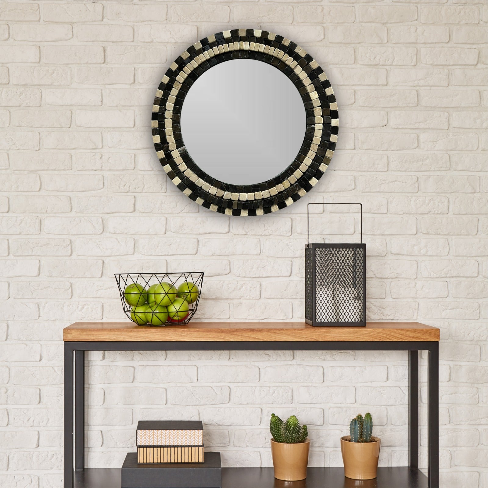 MIRROR MOSAIC | Coffee Brown - Mosaic By Qureshi's