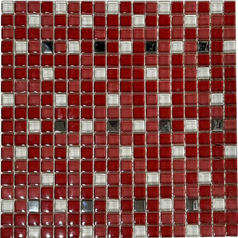 RED GLASS - Mosaic By Qureshi's