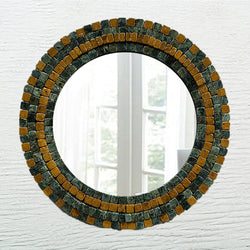 MIRROR MOSAIC | Basil Gold - Mosaic By Qureshi's