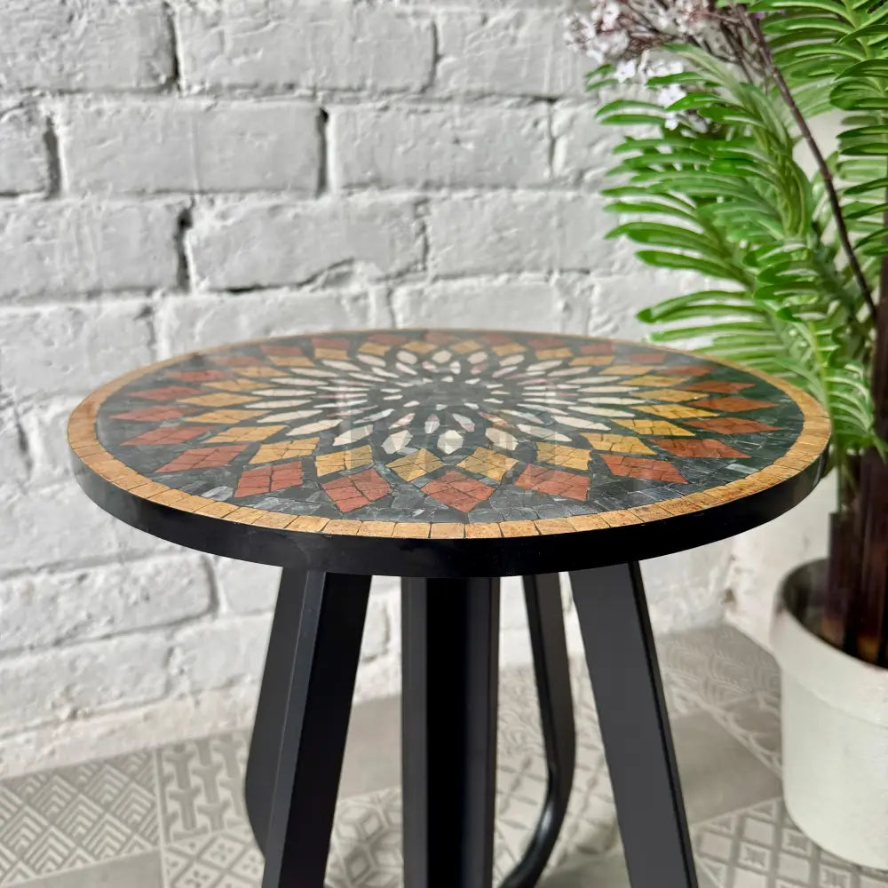 Aurora Mosaic Accent Coffee Table 16” x 16” x 20”