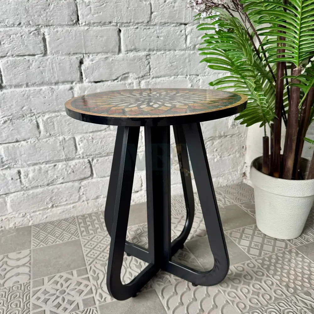 Aurora Mosaic Accent Coffee Table 16” x 16” x 20”