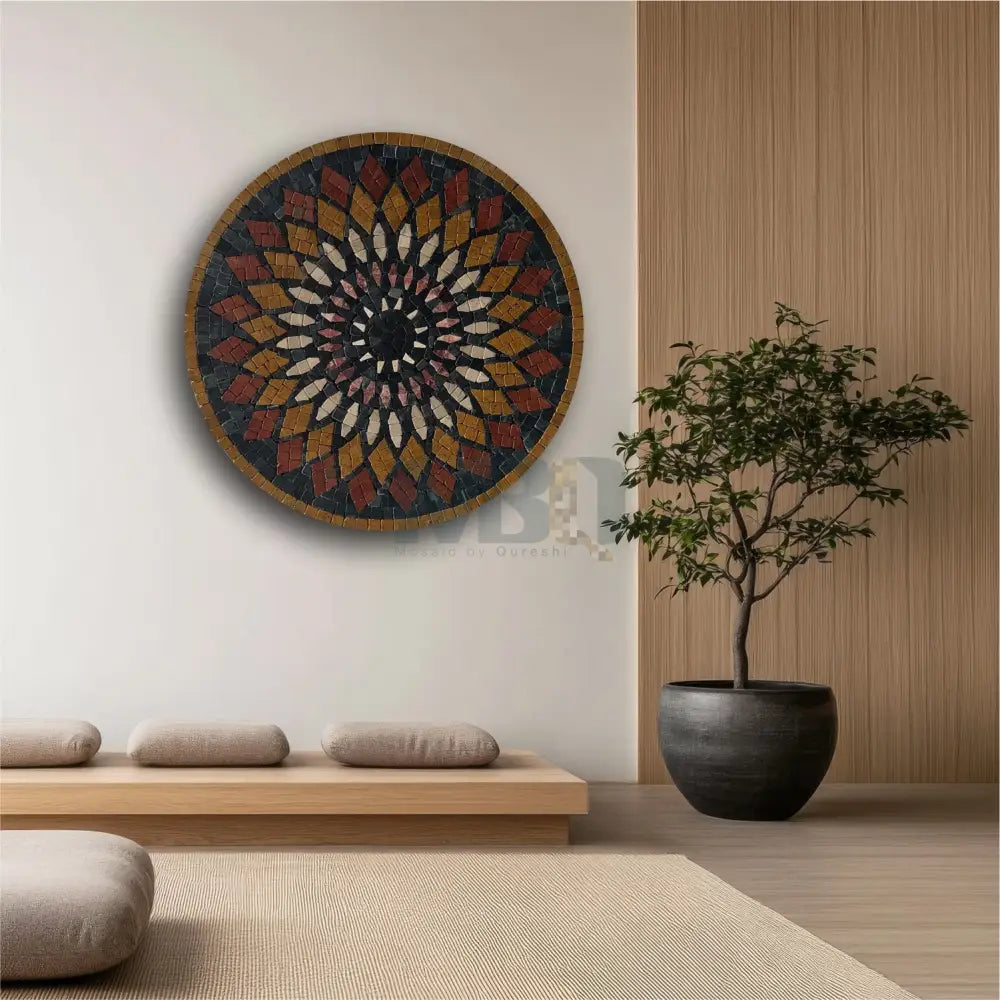 Build Your Signature Dream Mosaic Wall - Special New Year Offer Aurora Mandela (Dark) / 16’’ (Special New Year Offer)