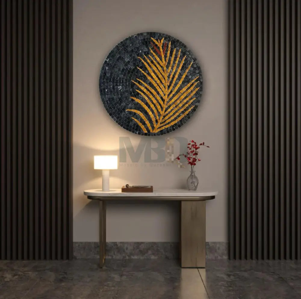 Build Your Signature Dream Mosaic Wall - Special New Year Offer Tea Leaf Art (Black) / 16’’ (Special New Year Offer)