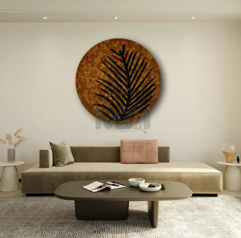 Build Your Signature Dream Mosaic Wall - Special New Year Offer Tea Leaf Art (Gold) / 16’’ (Special New Year Offer)