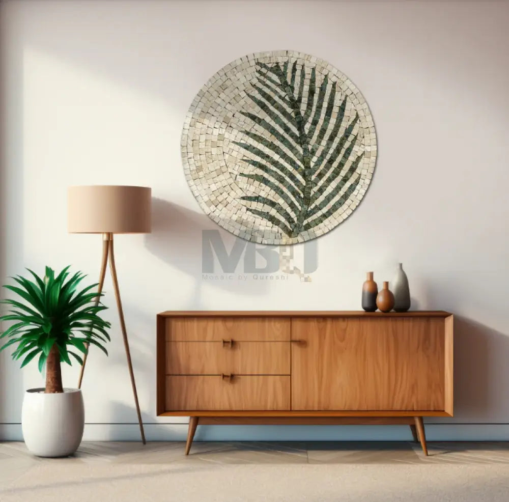 Build Your Signature Dream Mosaic Wall - Special New Year Offer Tea Leaf Art (Cream) / 16’’ (Special New Year Offer)