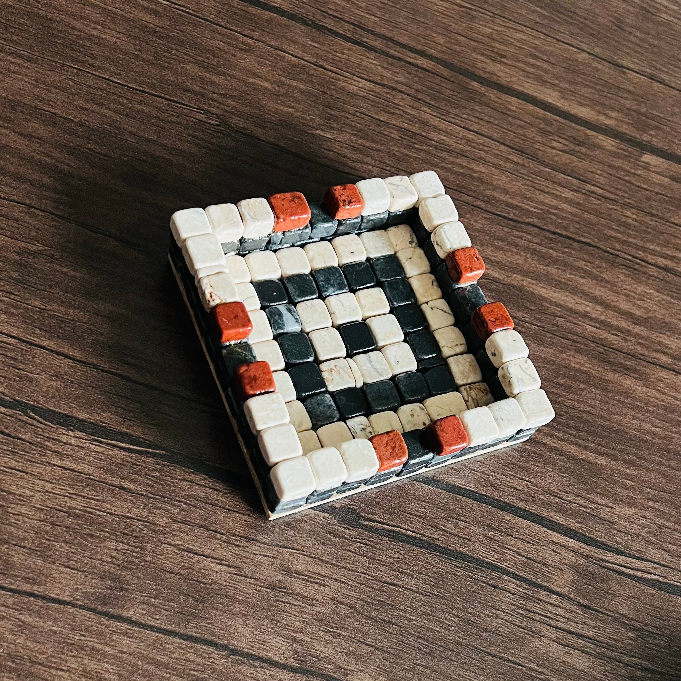 Mosaic Stone Ash Tray - Mosaic By Qureshi's