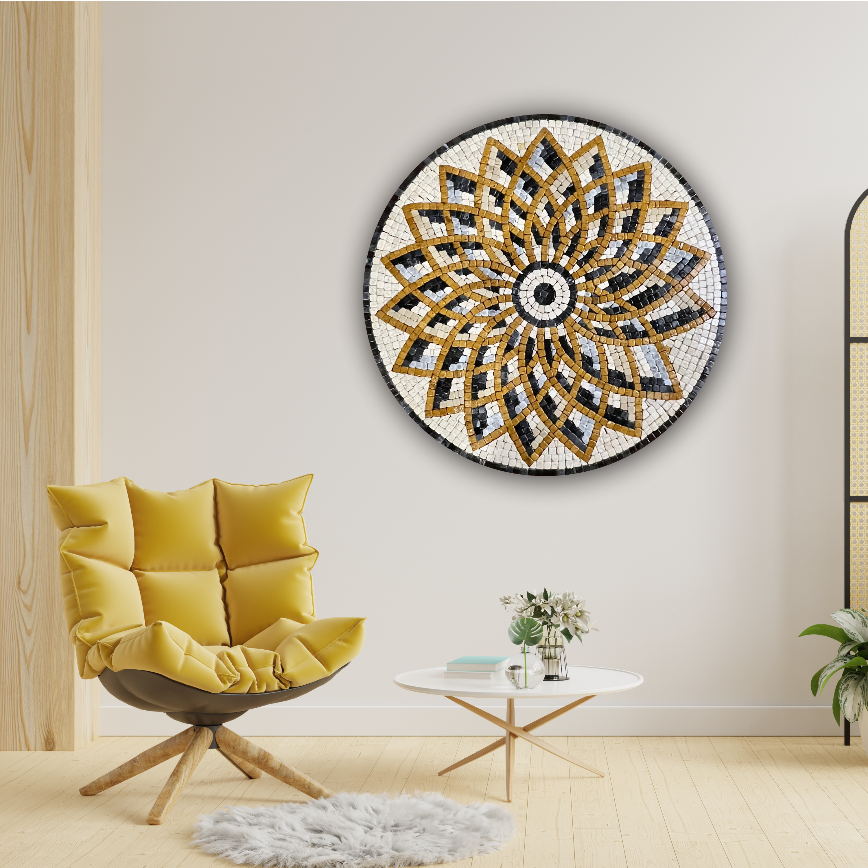 MULTICOLOURED SPECTRUM ART - Mosaic By Qureshi's