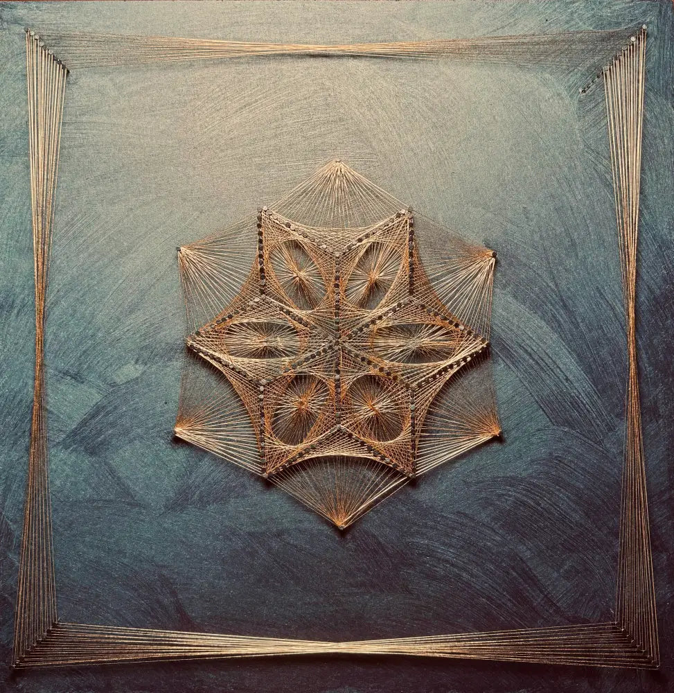 LUXE LACE Beautiful String Nail Art- Ideal for Western Home Decor Wall Hangings