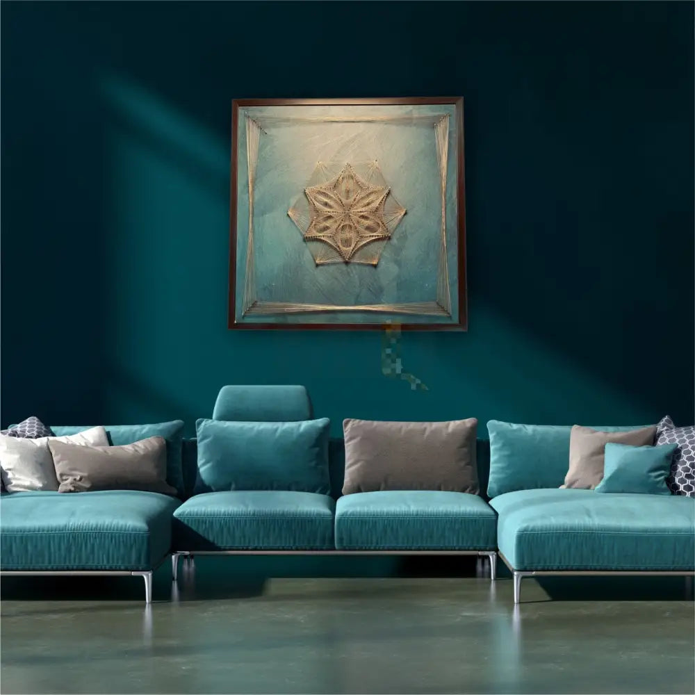 LUXE LACE Beautiful String Nail Art- Ideal for Western Home Decor Wall Hangings