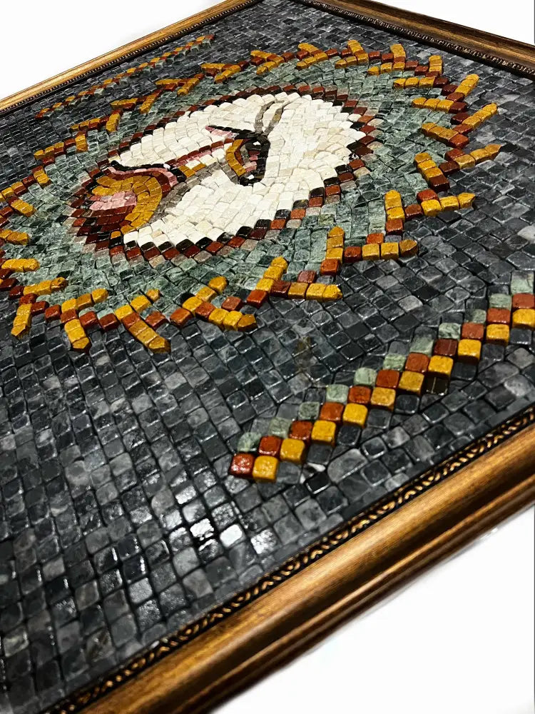 MARKHOR BLACK STONED - Mosaic By Qureshi's