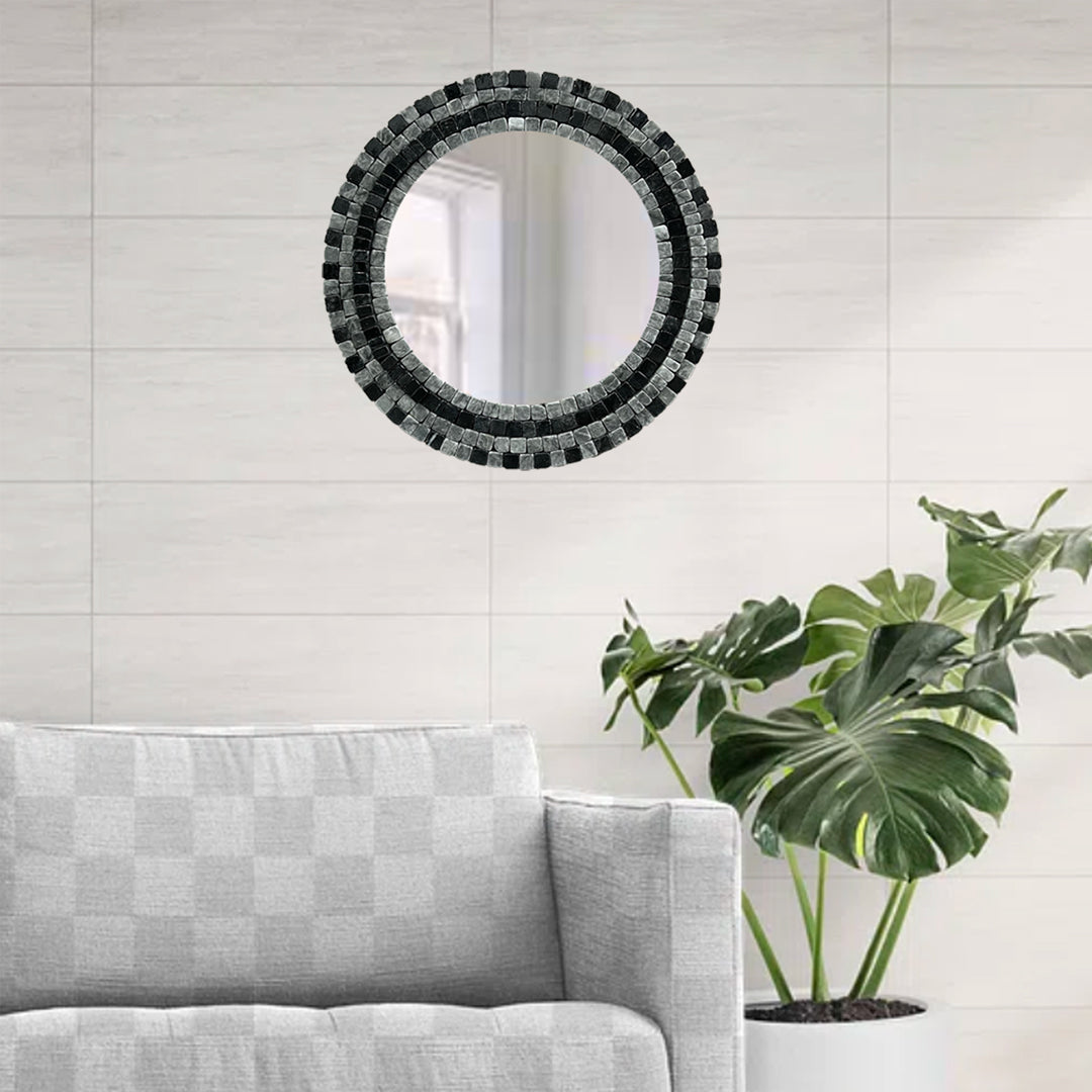 MIRROR MOSAIC | Smoky Stone - Mosaic By Qureshi's