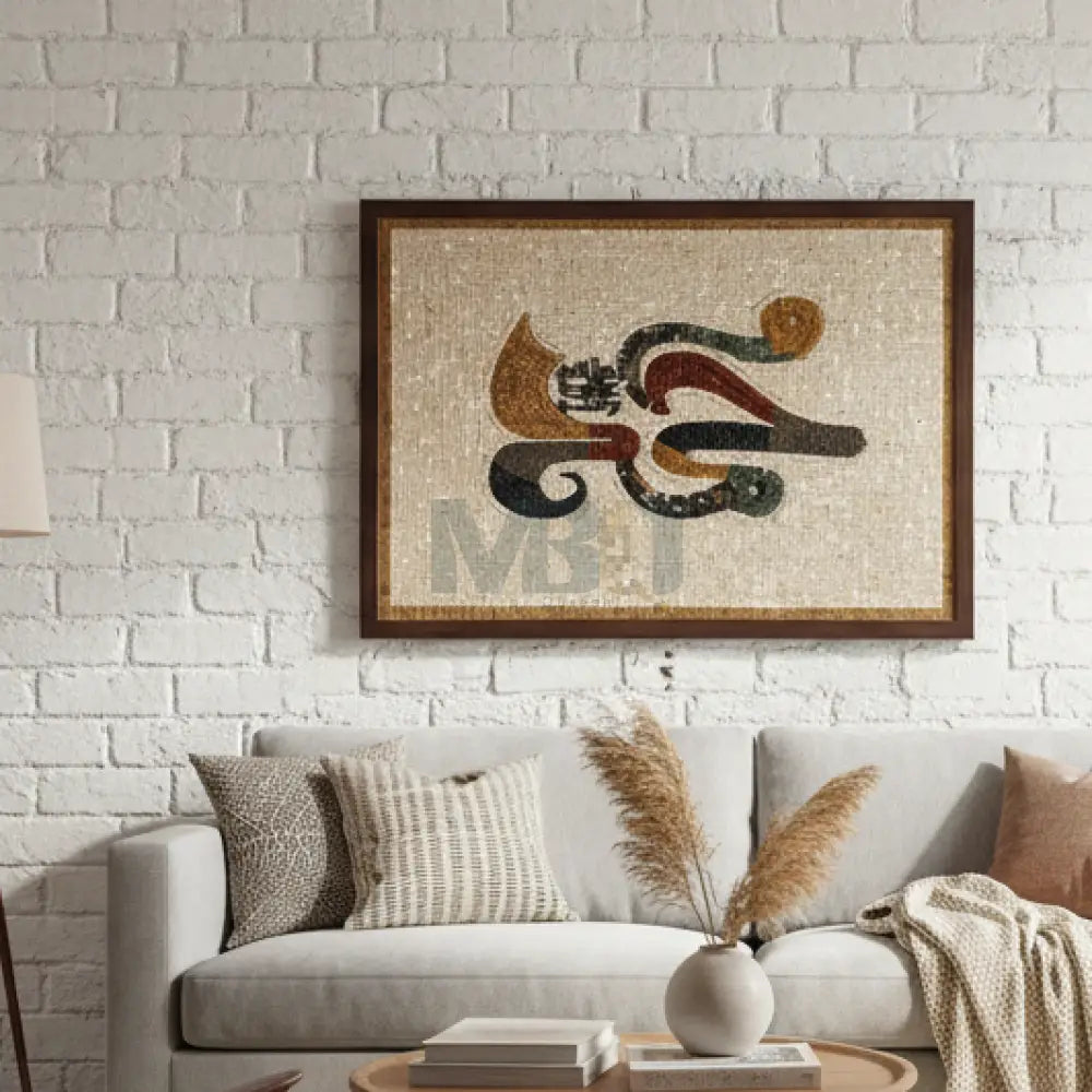 Mohammad Name in Mosaic Art – Handcrafted Islamic Wall Hanging Decor Wall Hangings