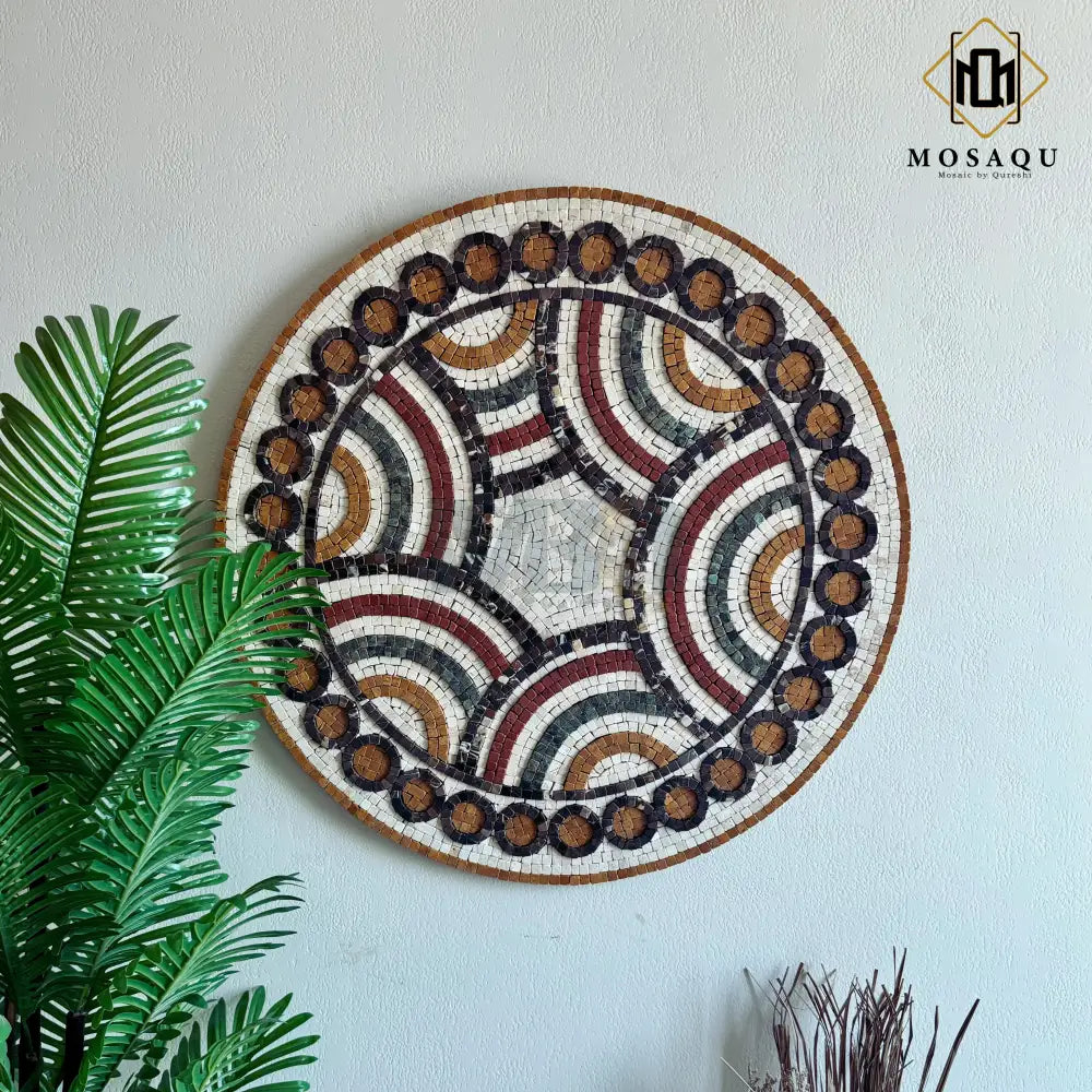 Radiant Stone Circle: Timeless Wall Hanging for Quirky Home Decor Wall Hangings