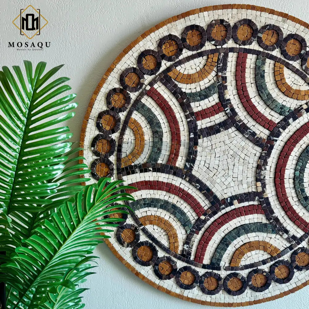 Radiant Stone Circle: Timeless Wall Hanging for Quirky Home Decor Wall Hangings