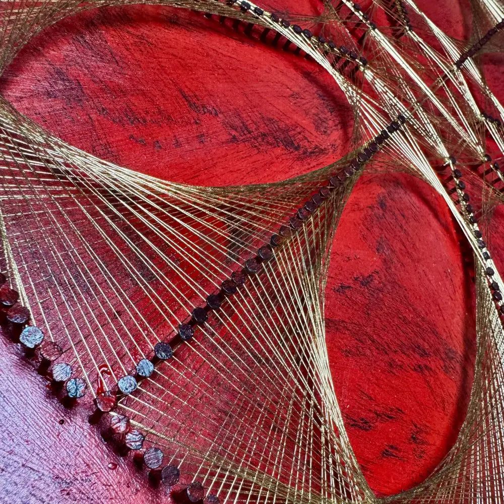 RED SPIDER- IDEAL FOR COUNTRY AND ANTIQUE HOME DECOR Wall Hangings