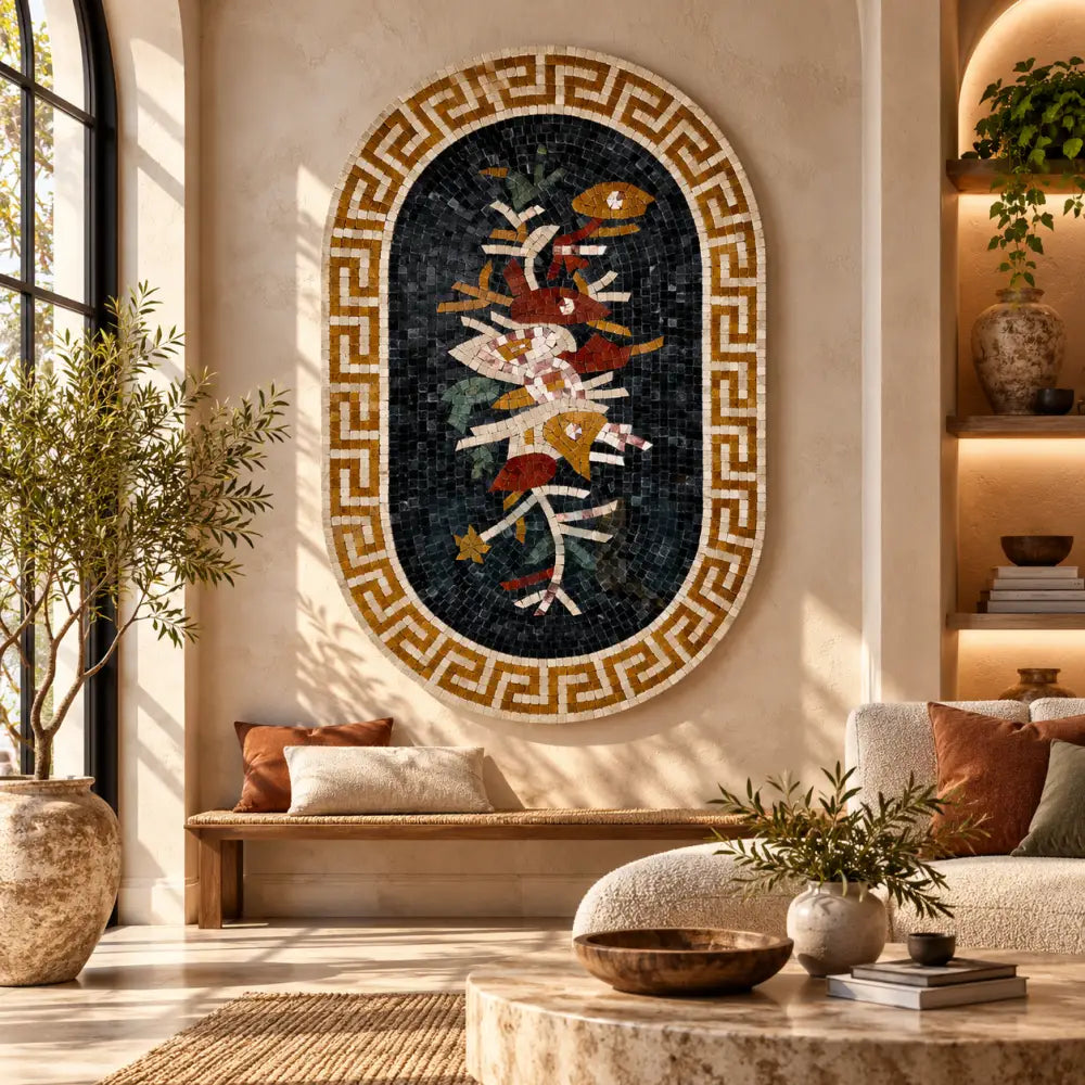 Signature Floral Elegance - Timeless Luxury for Country Home Decor - 36’’x24’’ - Wall Hangings