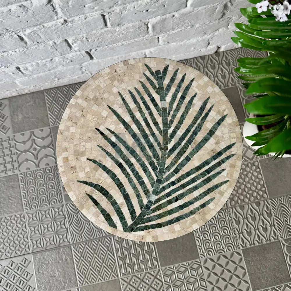 Tea Leaf Stones Coffee Table 16” x 16” x 20”