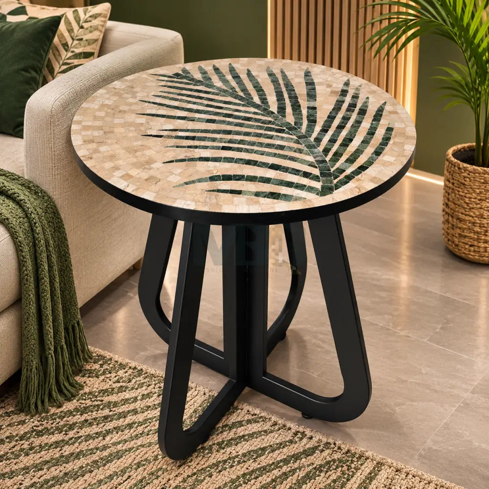 Tea Leaf Stones Coffee Table - 16” x 16” x 20”