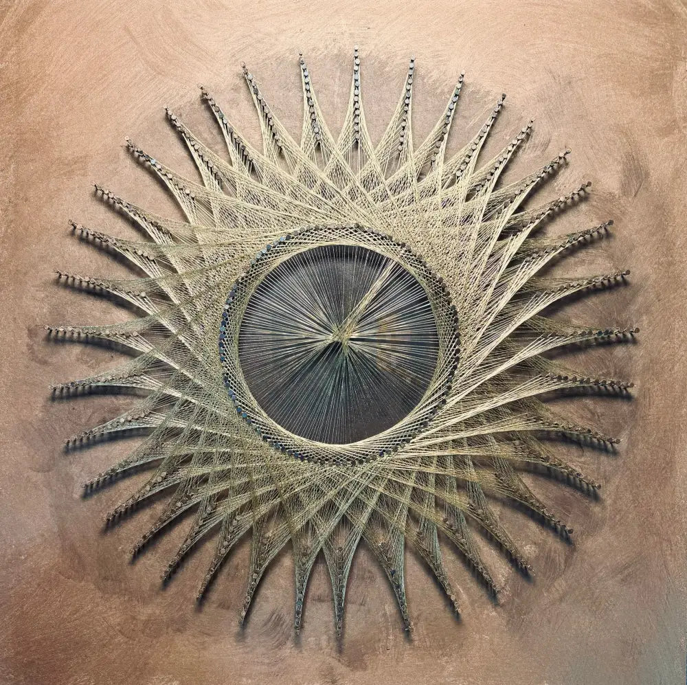 THREADED TREASURES NAIL ART WITH MOSAIC PATTERNS Wall Hangings