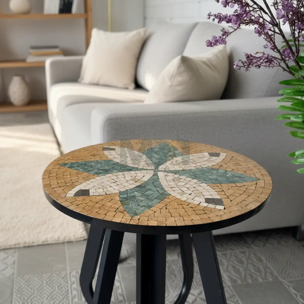 Timeless Petal Design Coffee 16” x 16” x 20”