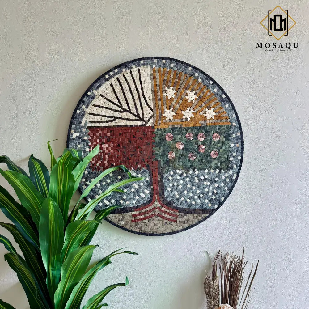 Timeless Seasons Stone Wall Decor - Tree of Life for Antique Home Decor Wall Hangings