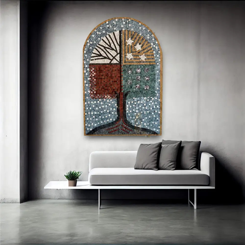 Timeless Seasons Stone Wall Decor - Tree of Life for Quirky Home Decor