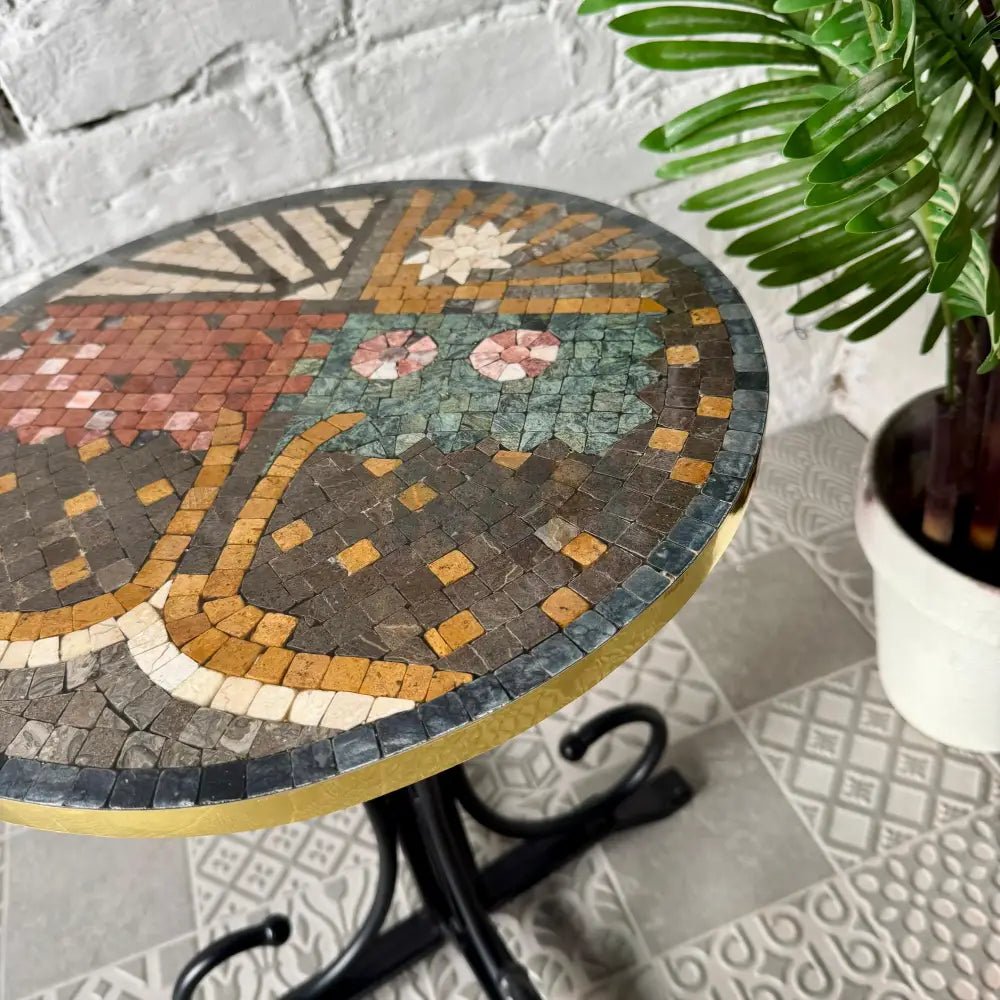 Tree of Eternal Shades Coffee table - Ornate Curve Base for Economy Home Decor 16” x 16” x 20”
