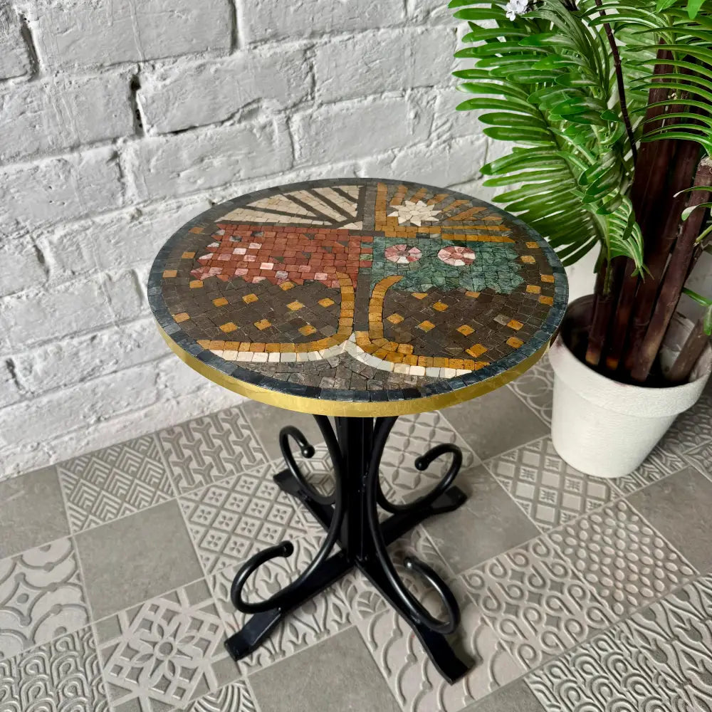Tree of Eternal Shades Coffee table - Ornate Curve Base for Economy Home Decor 16” x 16” x 20”