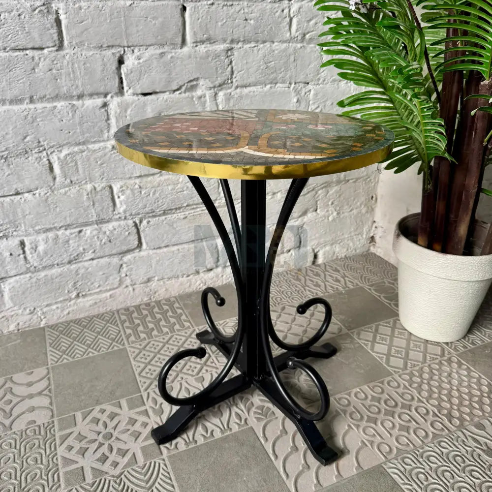 Tree of Eternal Shades Coffee table - Ornate Curve Base for Economy Home Decor 16” x 16” x 20”