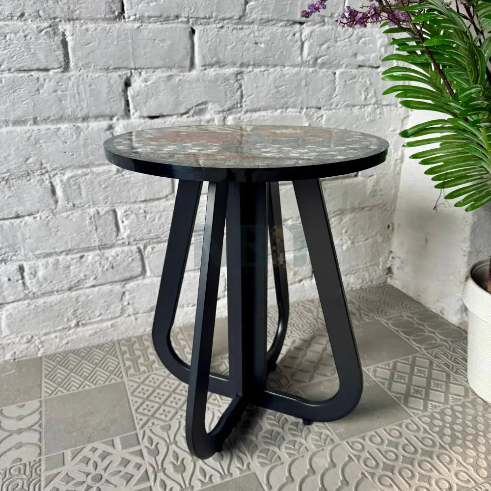 Tree Of Life Design Coffee Table 16” x 16” x 20”